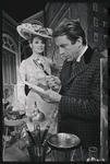 Inga Swenson and Fritz Weaver in the stage production Baker Street
