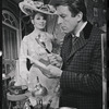 Inga Swenson and Fritz Weaver in the stage production Baker Street
