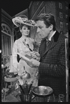 Inga Swenson and Fritz Weaver in the stage production Baker Street