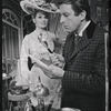 Inga Swenson and Fritz Weaver in the stage production Baker Street