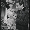 Inga Swenson and Fritz Weaver in the stage production Baker Street