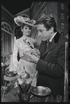 Inga Swenson and Fritz Weaver in the stage production Baker Street