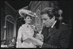 Inga Swenson and Fritz Weaver in the stage production Baker Street