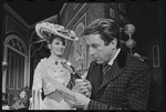 Inga Swenson and Fritz Weaver in the stage production Baker Street