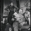 Paddy Edwards and Peter Sallis in the stage production Baker Street