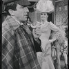 Fritz Weaver and Inga Swenson in the stage production Baker Street