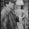 Fritz Weaver and Inga Swenson in the stage production Baker Street