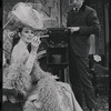 Inga Swenson and Fritz Weaver in the stage production Baker Street