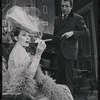 Inga Swenson and Fritz Weaver in the stage production Baker Street