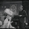 Inga Swenson and Fritz Weaver in the stage production Baker Street