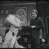 Inga Swenson and Fritz Weaver in the stage production Baker Street