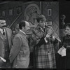 Patrick Horgan, Peter Sallis, Fritz Weaver and Paddy Edwards in the stage production Baker Street