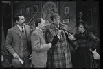 Patrick Horgan, Peter Sallis, Fritz Weaver and Paddy Edwards in the stage production Baker Street