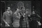 Patrick Horgan, Peter Sallis, Fritz Weaver and Paddy Edwards in the stage production Baker Street