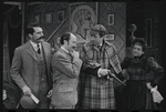 Patrick Horgan, Peter Sallis, Fritz Weaver and Paddy Edwards in the stage production Baker Street