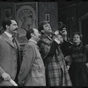 Patrick Horgan, Peter Sallis, Fritz Weaver and Paddy Edwards in the stage production Baker Street