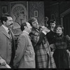 Patrick Horgan, Peter Sallis, Fritz Weaver and Paddy Edwards in the stage production Baker Street