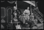 Martin Gabel, Fritz Weaver, Inga Swenson and Peter Sallis in the stage production Baker Street