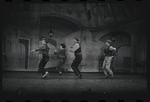 Ensemble in the stage production Baker Street