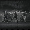 Ensemble in the stage production Baker Street