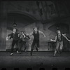 Ensemble in the stage production Baker Street