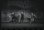 Ensemble in the stage production Baker Street