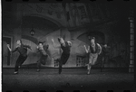 Ensemble in the stage production Baker Street