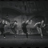 Ensemble in the stage production Baker Street