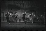 Ensemble in the stage production Baker Street