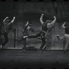 Ensemble in the stage production Baker Street