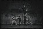 Ensemble in the stage production Baker Street