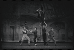 Ensemble in the stage production Baker Street