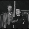 Fritz Weaver and Martin Gabel in the stage production Baker Street
