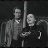 Fritz Weaver and Martin Gabel in the stage production Baker Street