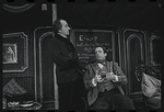 Martin Gabel and Fritz Weaver in the stage production Baker Street