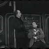 Martin Gabel and Fritz Weaver in the stage production Baker Street