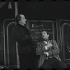 Martin Gabel and Fritz Weaver in the stage production Baker Street