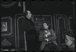 Martin Gabel and Fritz Weaver in the stage production Baker Street