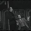 Martin Gabel and Fritz Weaver in the stage production Baker Street