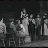 Fritz Weaver, Inga Swenson and ensemble in the stage production Baker Street