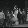 Fritz Weaver, Inga Swenson and ensemble in the stage production Baker Street