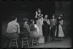 Fritz Weaver, Inga Swenson and ensemble in the stage production Baker Street