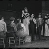 Fritz Weaver, Inga Swenson and ensemble in the stage production Baker Street