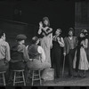 Fritz Weaver, Inga Swenson and ensemble in the stage production Baker Street