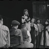 Fritz Weaver, Inga Swenson and ensemble in the stage production Baker Street