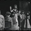 Fritz Weaver, Inga Swenson and ensemble in the stage production Baker Street