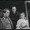 Fritz Weaver, Martin Gabel and Inga Swenson in the stage production Baker Street