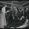 Inga Swenson, Fritz Weaver and ensemble in the stage production Baker Street