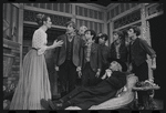 Inga Swenson, Fritz Weaver and ensemble in the stage production Baker Street