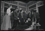 Inga Swenson, Fritz Weaver and ensemble in the stage production Baker Street